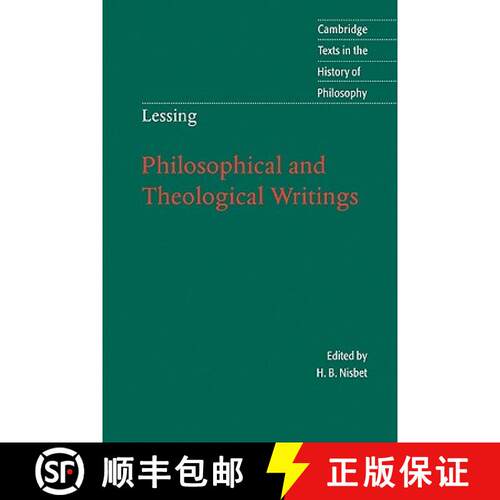 【3-4周达】Lessing: Philosophical and Theological Writings: - Lessing: Philosophical and Theological ... [9780521538473]