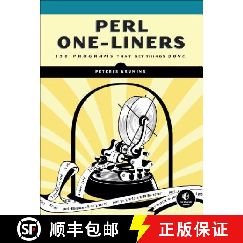预订 Perl One-Liners: 130 Programs That Get Things Done [9781593275204]
