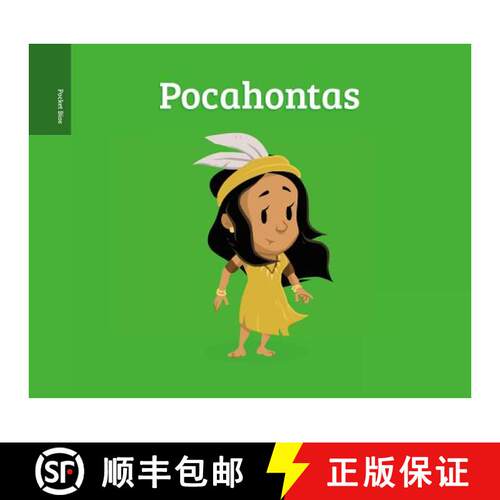 【3-4周达】精装 Pocket Bios: Pocahontas [9781250168849]