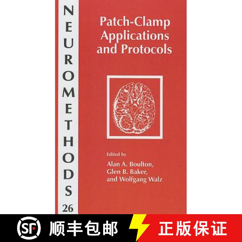 【3-4周达】Patch-Clamp Applications and Protocols [9780896033115]