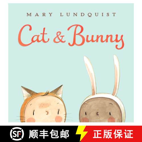 【3-4周达】精装 Cat & Bunny: A Springtime Book For Kids [9780062287809]