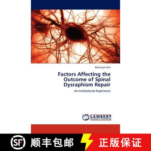 预订 Factors Affecting the Outcome of Spinal Dysraphism Repair [9783848491742]