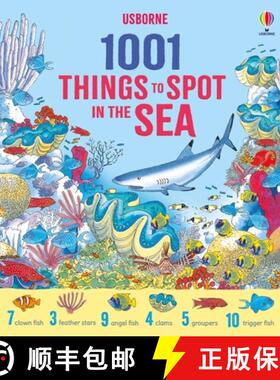 【3-4周达】1001 Things to Spot in the Sea [9781836050698]