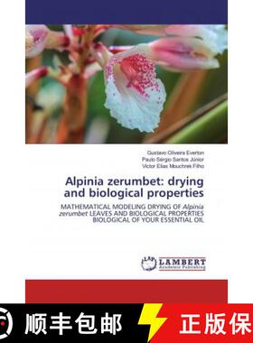 预订 Alpinia zerumbet: drying and biological properties [9786202673297]