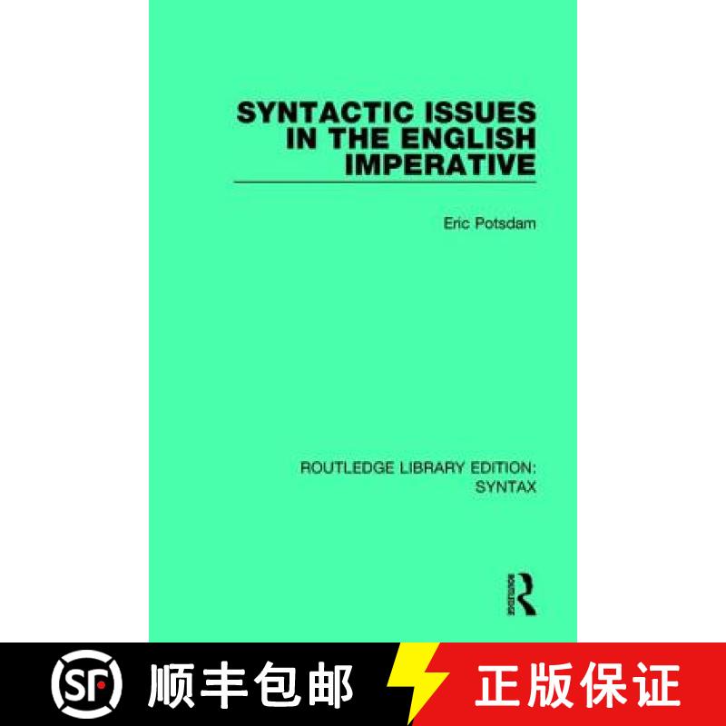 【3-4周达】Syntactic Issues in the English Imperative [9781138213814]