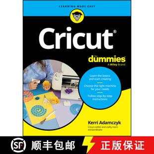 【3-4周达】Cricut For Dummies [9781394309504]