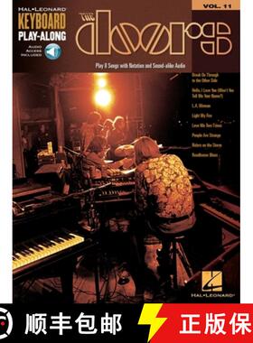 预订 The Doors-Keyboard Play-Along Volume 11 (Book/Online Audio) [With CD] [9781423419297]
