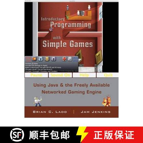 【3-4周达】Introductory Programming With Simple Games: Using Java & The Freely Available Networked Ga... [9780470212844]