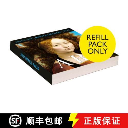 【3-4周达】Art Page-A-Day(r) Gallery Calendar Refill Pack 2027: The Next Best Thing to Exploring Your... [9781523534586]