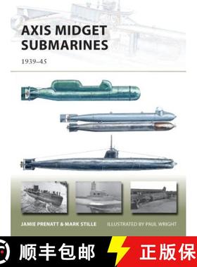 预订 Axis Midget Submarines: 1939–45 [9781472801227]