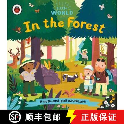 【3-4周达】Little World: In the Forest : A push-and-pull adventure [9780241446058]