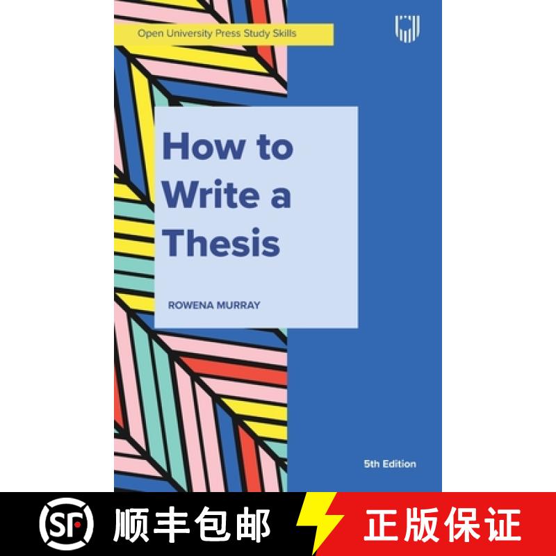 【2-3周达】Murray, How to Write a Thesis 5e [9780335252978]