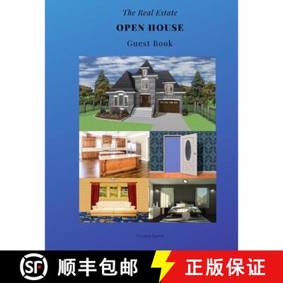 【3-4周达】The Real Estate Open House Guest Book [9780978812881]