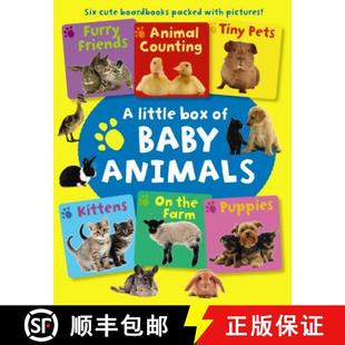 Packed 4周达 Box Little Baby Boardbooks with Cute Six Animals 9781861476395 Pictures