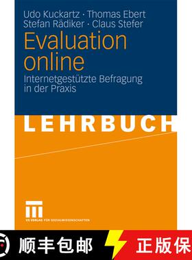【3-4周达】Evaluation online: Internetgestützte Befragung in der Praxis [9783531162492]