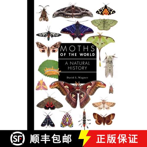 【3-4周达】精装 Moths of the World – A Natural History [9780691248288]