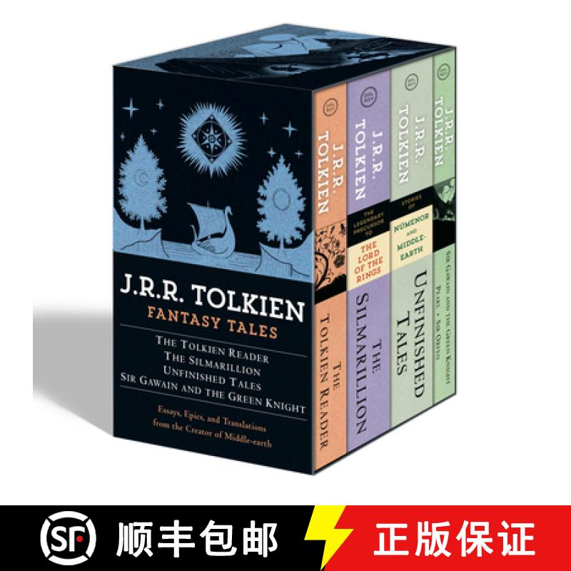 【3-4周达】Tolkien Fantasy Tales Box Set (the Tolkien Reader, the Silmarillion, Unfinished Tales, Sir... [9780345466464]