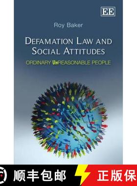 【3-4周达】Defamation Law and Social Attitudes [9780857939432]