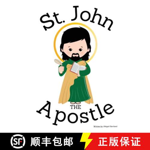 【3-4周达】St. John the Apostle - Children's Christian Book - Lives of the Saints [9798869337184]