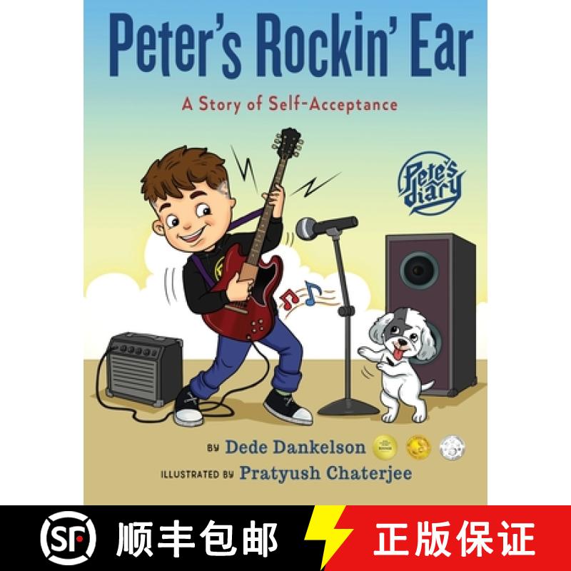 【2-3周达】Peter's Rockin' Ear: A Story of Self-Acceptance [9798988894902]