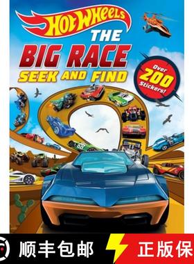 预订 Hot Wheels: The Big Race Seek and Find: 100% Officially Licensed by Mattel, Over 200 Stickers, P... [9781499813111]