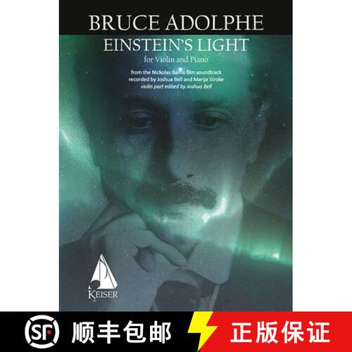 【3-4周达】Einstein's Light: Violin and Piano [9781581063929]