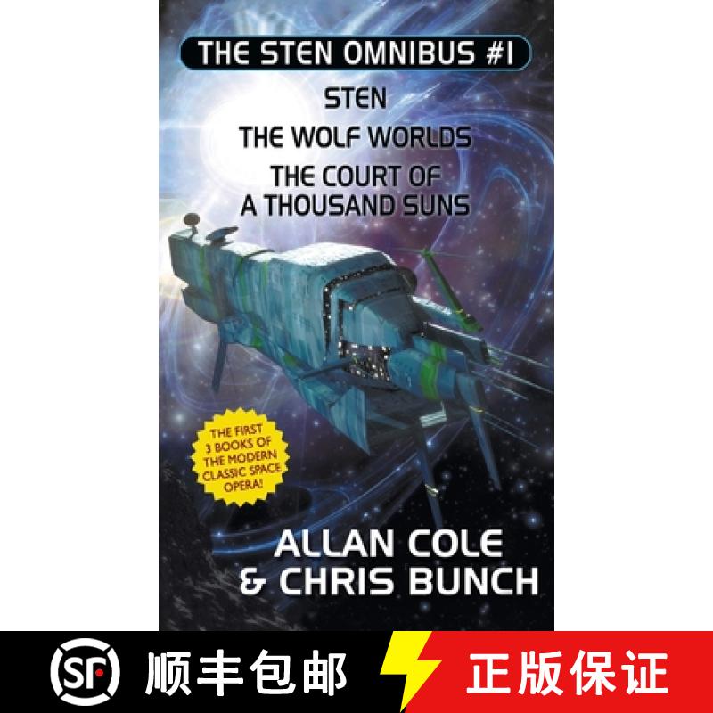 【3-4周达】The Sten Omnibus #1: Sten, The Wolf Worlds, The Court of a Thousand Suns [9781479457366]