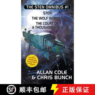 【3-4周达】The Sten Omnibus #1: Sten, The Wolf Worlds, The Court of a Thousand Suns [9781479457366]