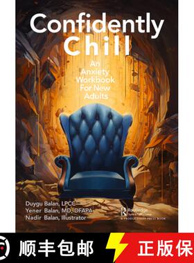 【3-4周达】Confidently Chill: An Anxiety Workbook for New Adults [9781032537788]