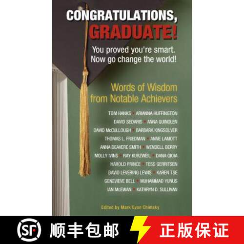 Congratulations, Graduate!: You Proved You're Smart. Now Go Change the World! [9781416245735]