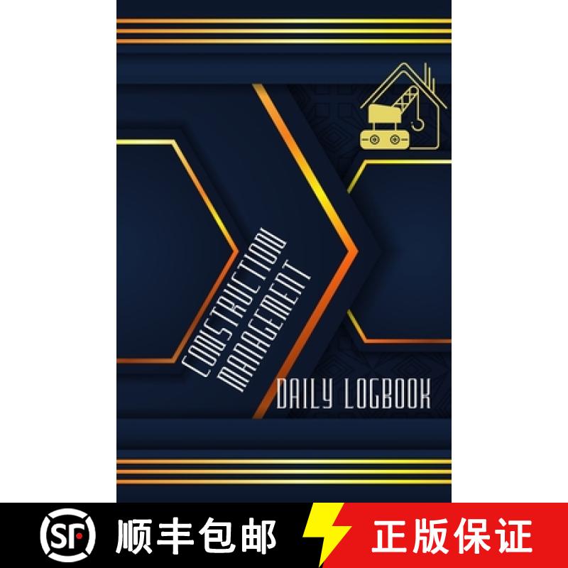 【3-4周达】Construction Management Daily Log: Simple and Elegant Workout LogBook Construction Site Da... [9781803831343]