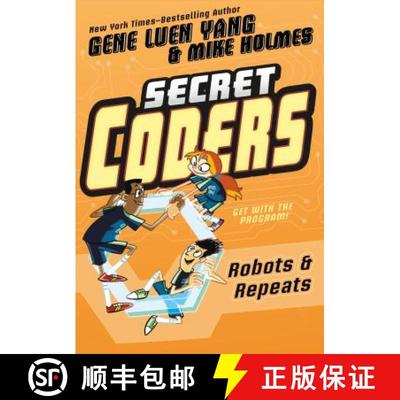 【3-4周达】Secret Coders: Robots & Repeats: Robots & Repeats [9781626726062]