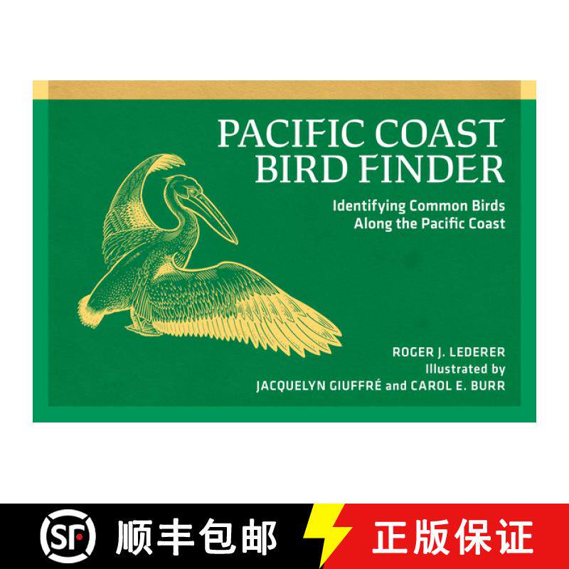 【3-4周达】Pacific Coast Bird Finder: Identifying Common Birds Along the Pacific Coast [9780912550350]