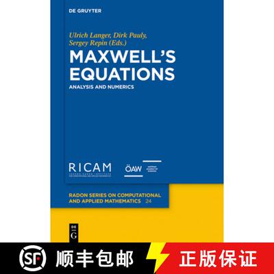 【3-4周达】Maxwell's Equations: Analysis and Numerics [9783110542646]