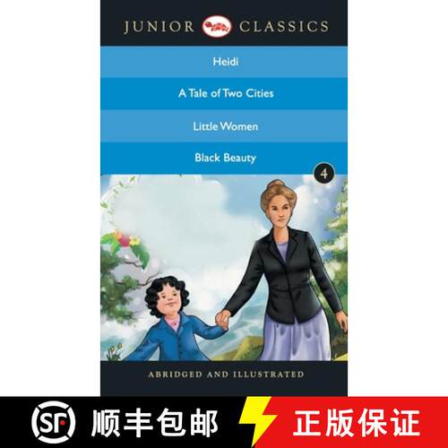 【3-4周达】Junior Classic - Book 4 (Heidi, A Tale Of Two Cities, Little Women, Black Beauty) (Junior ... [9788129138880]