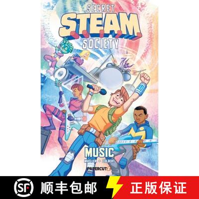 【3-4周达】精装 Secret S.T.E.A.M. Society: Music [9781545823774]