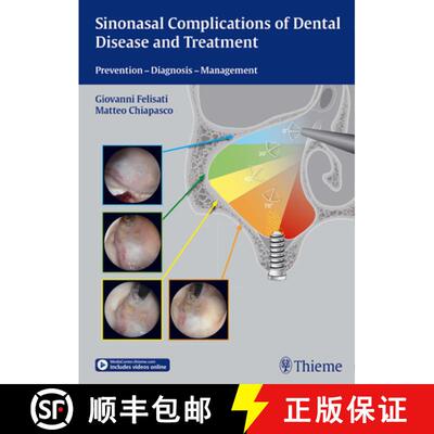 【3-4周达】精装 Sinonasal Complications of Dental Disease and Treatment: Prevention - Diagnosis - Man... [9783131997012]