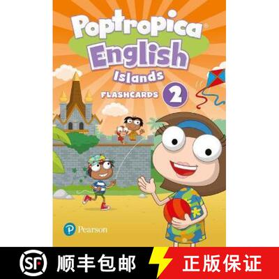 【3-4周达】Poptropica English Islands Level 2 Flashcards [9781292198279]