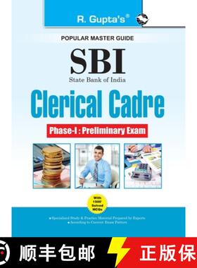 【3-4周达】Sbi: Clerical Cadre (Junior Associates) Phase-I Preliminary Exam Guide (Big Size) [9789387604346]