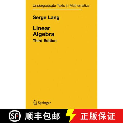 【3-4周达】Linear Algebra (Third Edition 1987) [9781441930811]