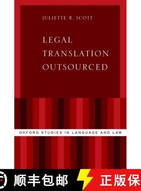 【3-4周达】Legal Translation Outsourced [9780190900007]