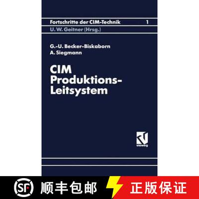 【3-4周达】CIM-Produktions-Leitsystem : Systematik der Modellbildung und Informationsflußanalyse fü... [9783528064105]