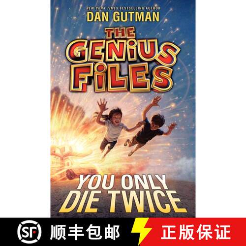 【3-4周达】精装 The Genius Files #3: You Only Die Twice [9780061827709]