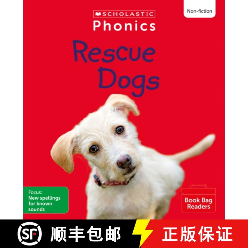【3-4周达】Rescue Dogs (Set 9) Matched to Little Wandle Letters and Sounds Revised [9780702321030]