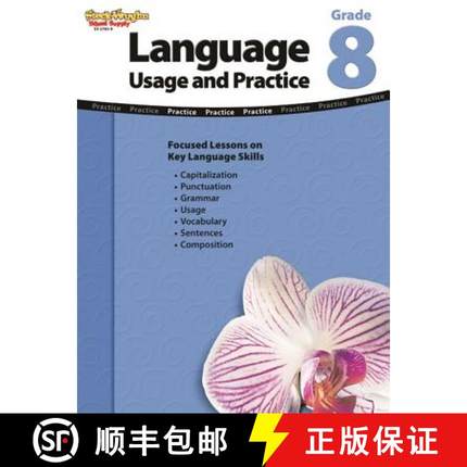 预订 Language: Usage and Practice: Reproducible Grade 8 [9781419027857]