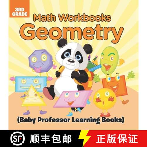【3-4周达】Math Workbooks 3rd Grade: Geometry (Baby Professor Learning Books) [9798869450289]