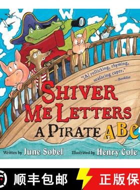 【3-4周达】Shiver Me Letters: A Pirate ABC [9780152066796]