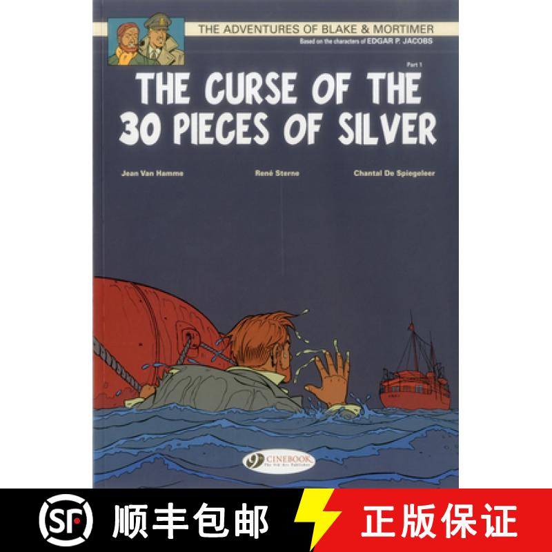 【2-3周达】Blake & Mortimer Vol.13: the Curse of the 30 Pieces of Silver Pt1: - The Curse of the 30 P... [9781849181259]