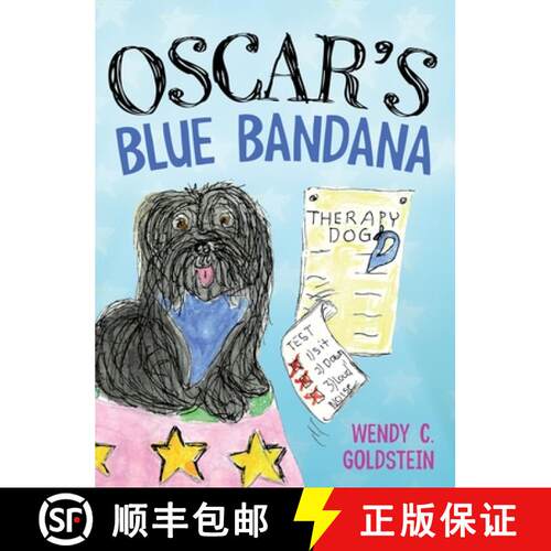 【3-4周达】精装 Oscar's Blue Bandana [9798988799900]