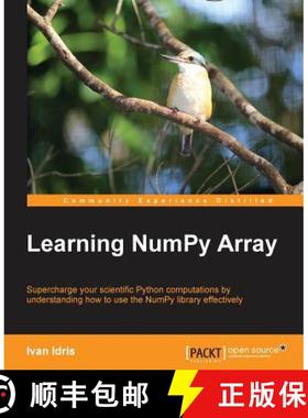 预订 Learning Numpy Array [9781783983902]